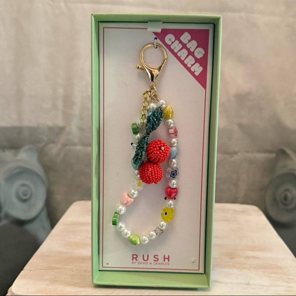 ⚡️RUSH Cherry Bag Charm